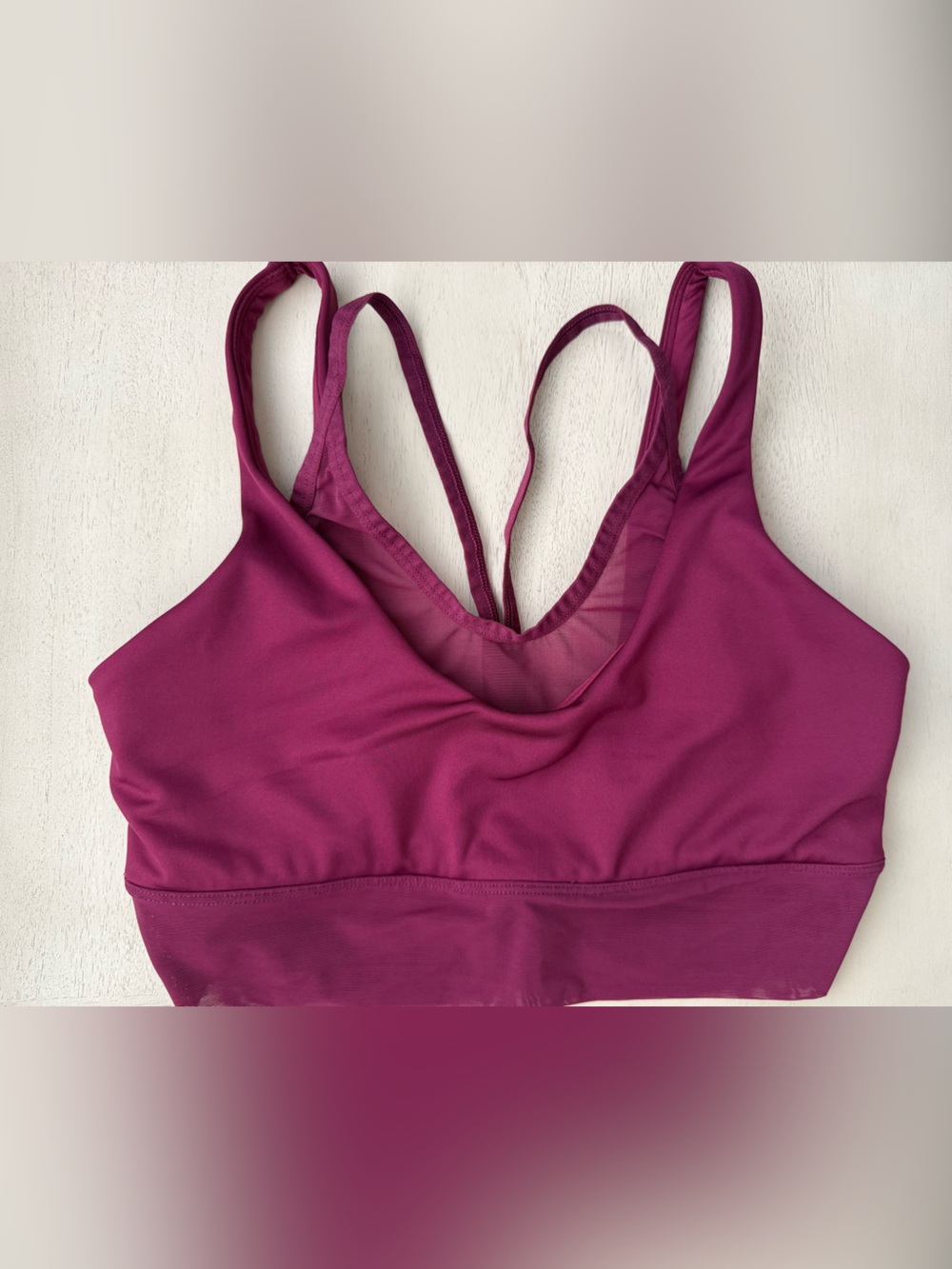 ALO Airlift Double Trouble Bra - Wild Berry
